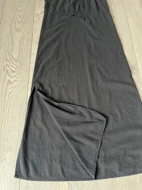 Old Navy Sleeveless A Line Cami Maxi Dress Black Size Small - Picture 7 of 8